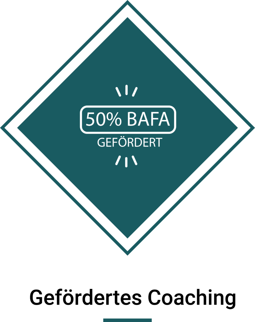 Icon mit Untertitel zum Thema BAFA-Förderung.