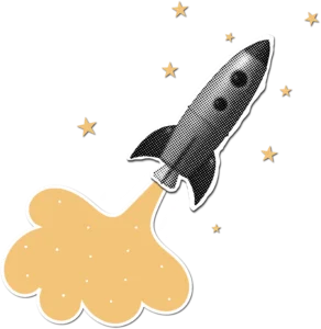 Raketenstart für Ideen